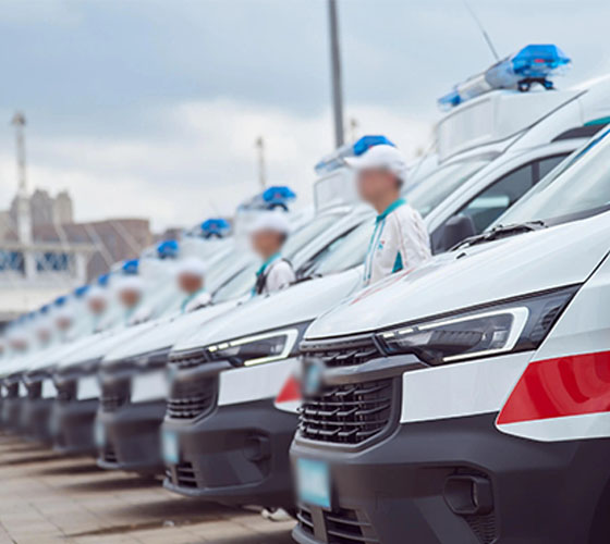 明溪县服务车队展示